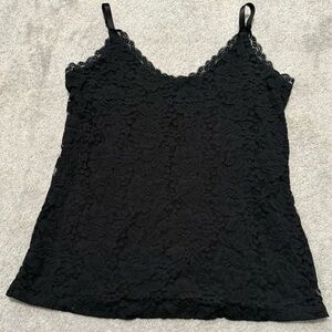 Torrid Elegant Black Lace Camisole